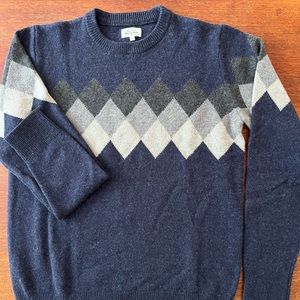 Hartford Men’s wool crew neck. Size L